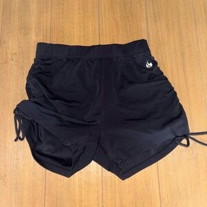 WERK DANCE Women's Black Athletic Shorts
